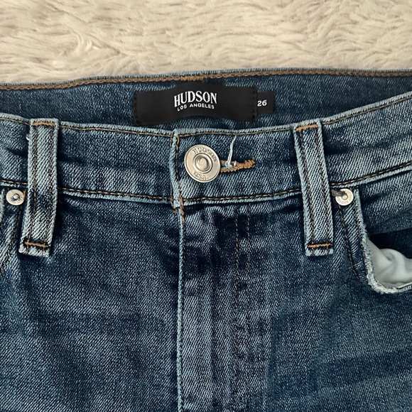 Hudson sz 26 Jeans Women's Blue Straight Leg Jeans - Picture 2 of 7